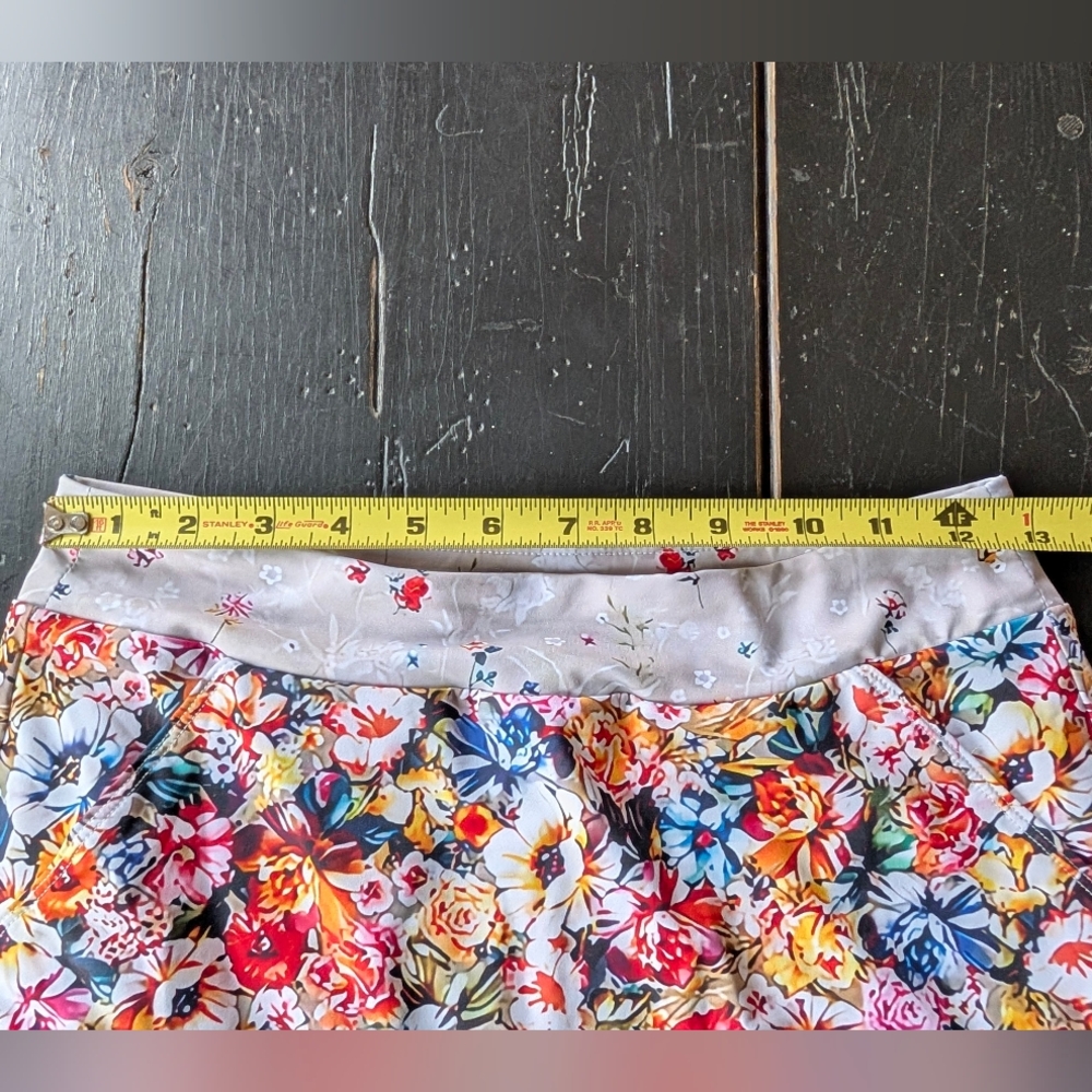 Acegolfs Women's XS Floral Mini Golf Skort Country Club Old Money Athleisure - Picture 7 of 7
